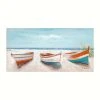 SEMA DESIGN Tableau Bateaux Multicolore 140x70cm -Kaemingk Magasin 75623 FRN01 WEB