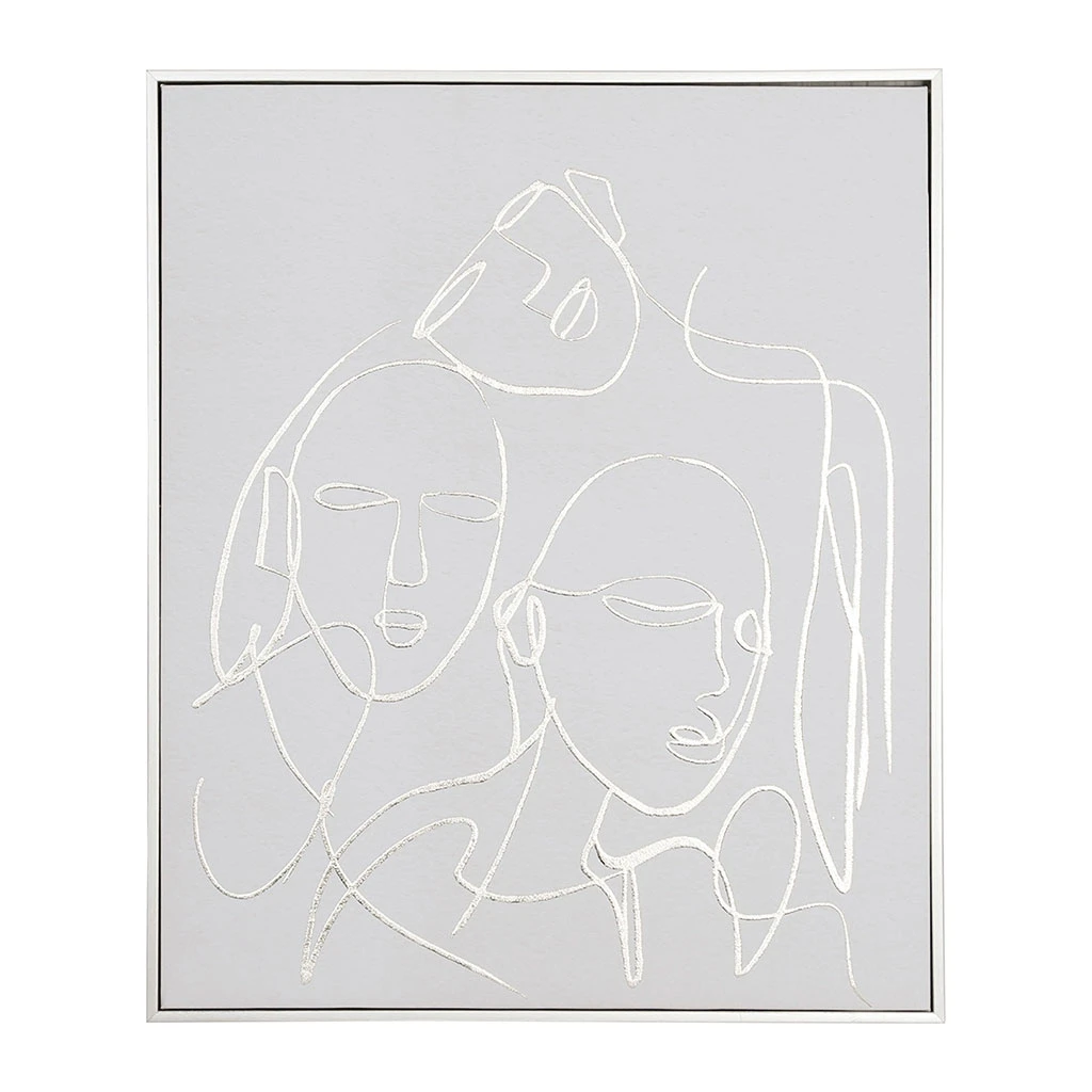 SEMA DESIGN Tableau Visages Gallery Dore 50x60cm 3 SEMA DESIGN Tableau Visages Gallery Dore 50x60cm