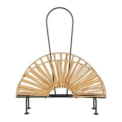 SEMA DESIGN Porte Magazines Cordey Naturel 39x23xh42cm Métal