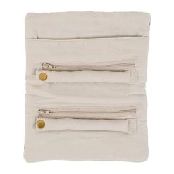 SEMA DESIGN Pochette Bijoux Voyage Visionnary Creme Oeil Indigo 20x24cm Velours Coton 11 SEMA DESIGN Pochette Bijoux Voyage Visionnary Creme Oeil Indigo 20x24cm Velours Coton -Kaemingk Magasin 75875 DET03 WEB