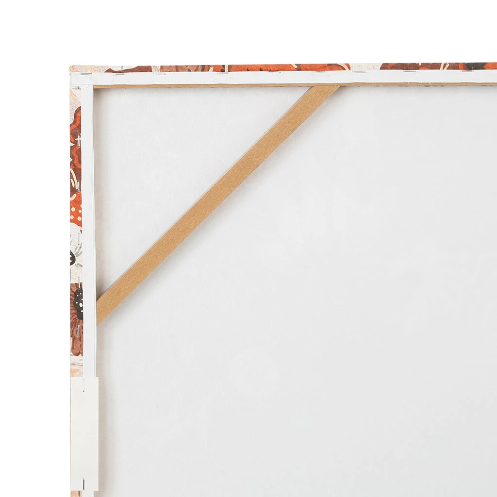 SEMA DESIGN Tableau Turban Fleuri Terra 70x100cm 5 SEMA DESIGN Tableau Turban Fleuri Terra 70x100cm – Image 3