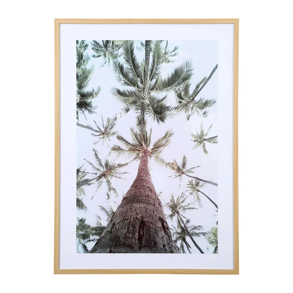 SEMA DESIGN Cadre Deco Encadré Palmier Pastel 52x72cm 3 SEMA DESIGN Cadre Deco Encadré Palmier Pastel 52x72cm