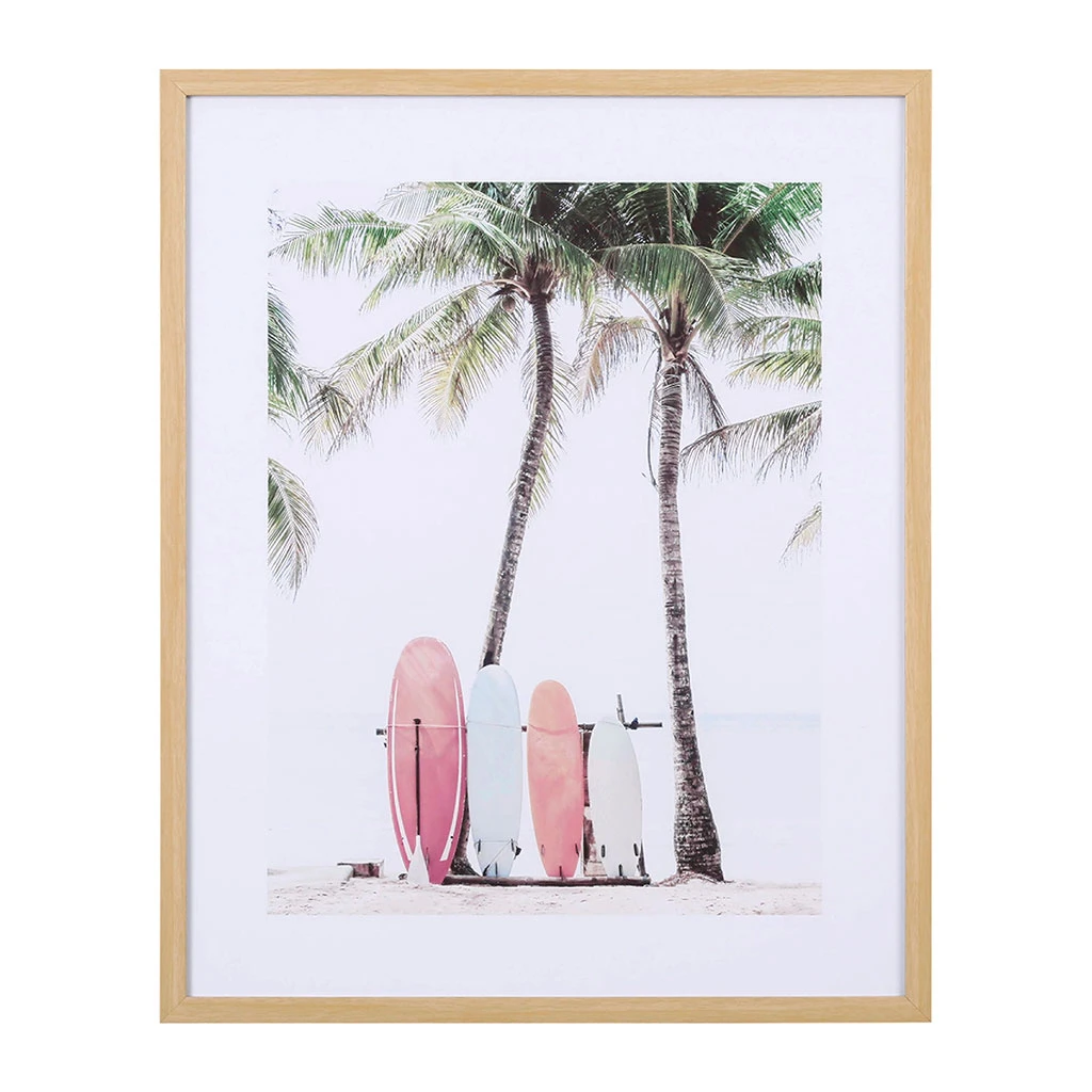 SEMA DESIGN Cadre Deco Encadré Surf Pastel 42x52cm 3 SEMA DESIGN Cadre Deco Encadré Surf Pastel 42x52cm