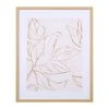 SEMA DESIGN Cadre Deco Encadré Feuille Doré 42x52cm 2 SEMA DESIGN Cadre Deco Encadré Feuille Doré 42x52cm -Kaemingk Magasin 75902 DEB WEB