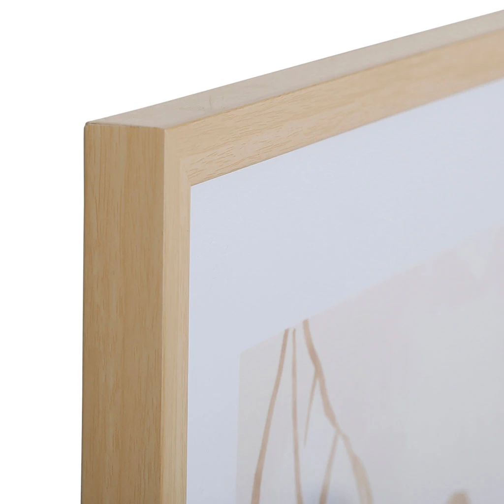 SEMA DESIGN Cadre Deco Encadré Feuille Doré 42x52cm 4 SEMA DESIGN Cadre Deco Encadré Feuille Doré 42x52cm – Image 2