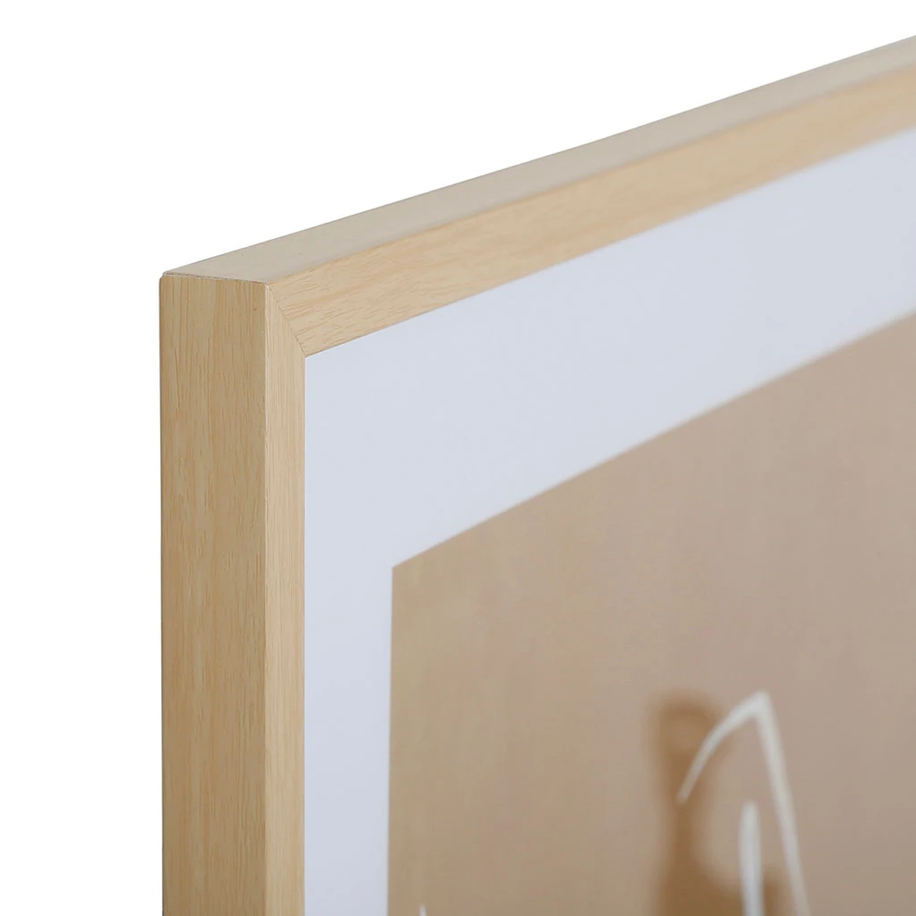SEMA DESIGN Cadre Deco Encadré Femme Beige 52x72cm 4 SEMA DESIGN Cadre Deco Encadré Femme Beige 52x72cm – Image 2