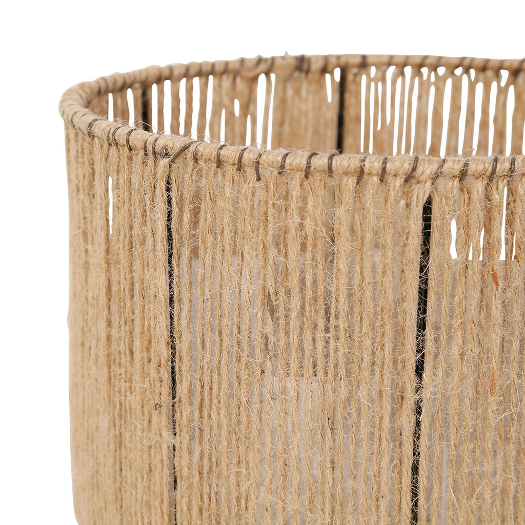 SEMA DESIGN Cache Pot (lot De 2) Corde Naturel En Jute 4 SEMA DESIGN Cache Pot (lot De 2) Corde Naturel En Jute – Image 2