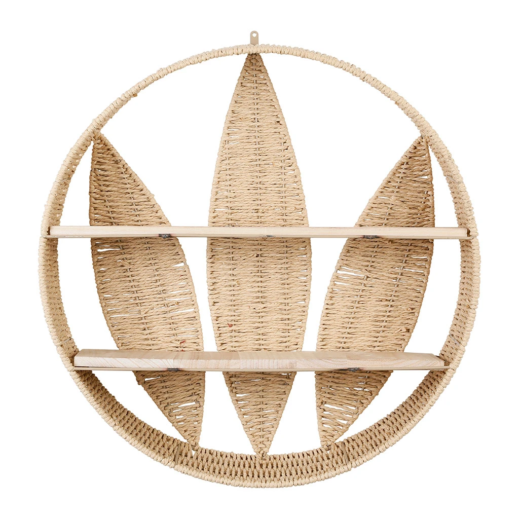 SEMA DESIGN Etagere 2 Niveaux Floraly Naturel D60.5x13.5cm 3 SEMA DESIGN Etagere 2 Niveaux Floraly Naturel D60.5x13.5cm