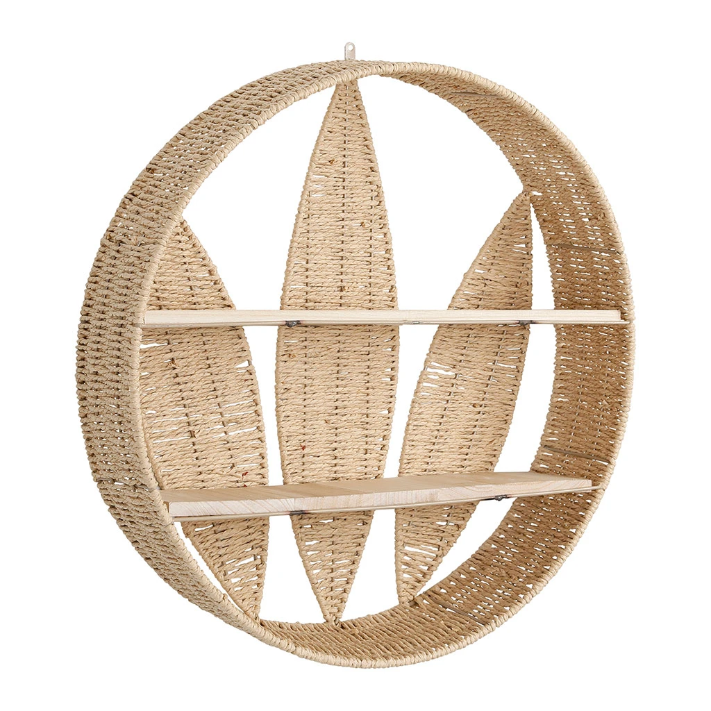 SEMA DESIGN Etagere 2 Niveaux Floraly Naturel D60.5x13.5cm 4 SEMA DESIGN Etagere 2 Niveaux Floraly Naturel D60.5x13.5cm – Image 2