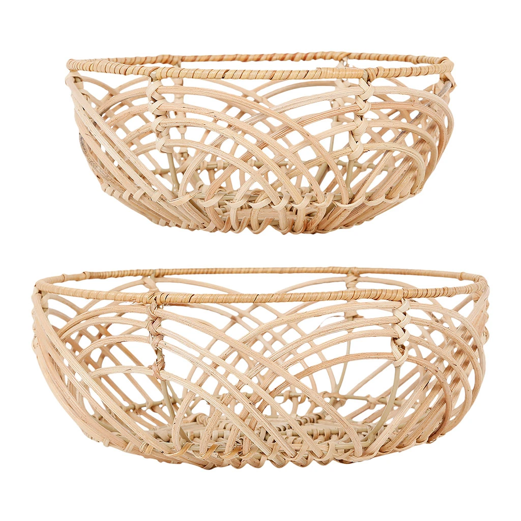 SEMA DESIGN Corbeille (lot De 2 ) Element Naturel En Rotin 3 SEMA DESIGN Corbeille (lot De 2 ) Element Naturel En Rotin