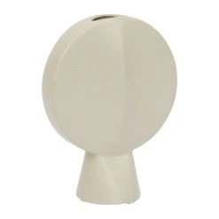 SEMA DESIGN Vase Face Grege 14x6xh18cm Gres