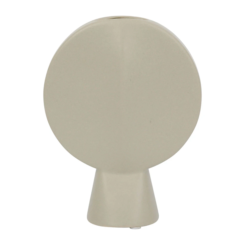 SEMA DESIGN Vase Face Grege 14x6xh18cm Gres 4 SEMA DESIGN Vase Face Grege 14x6xh18cm Gres – Image 2