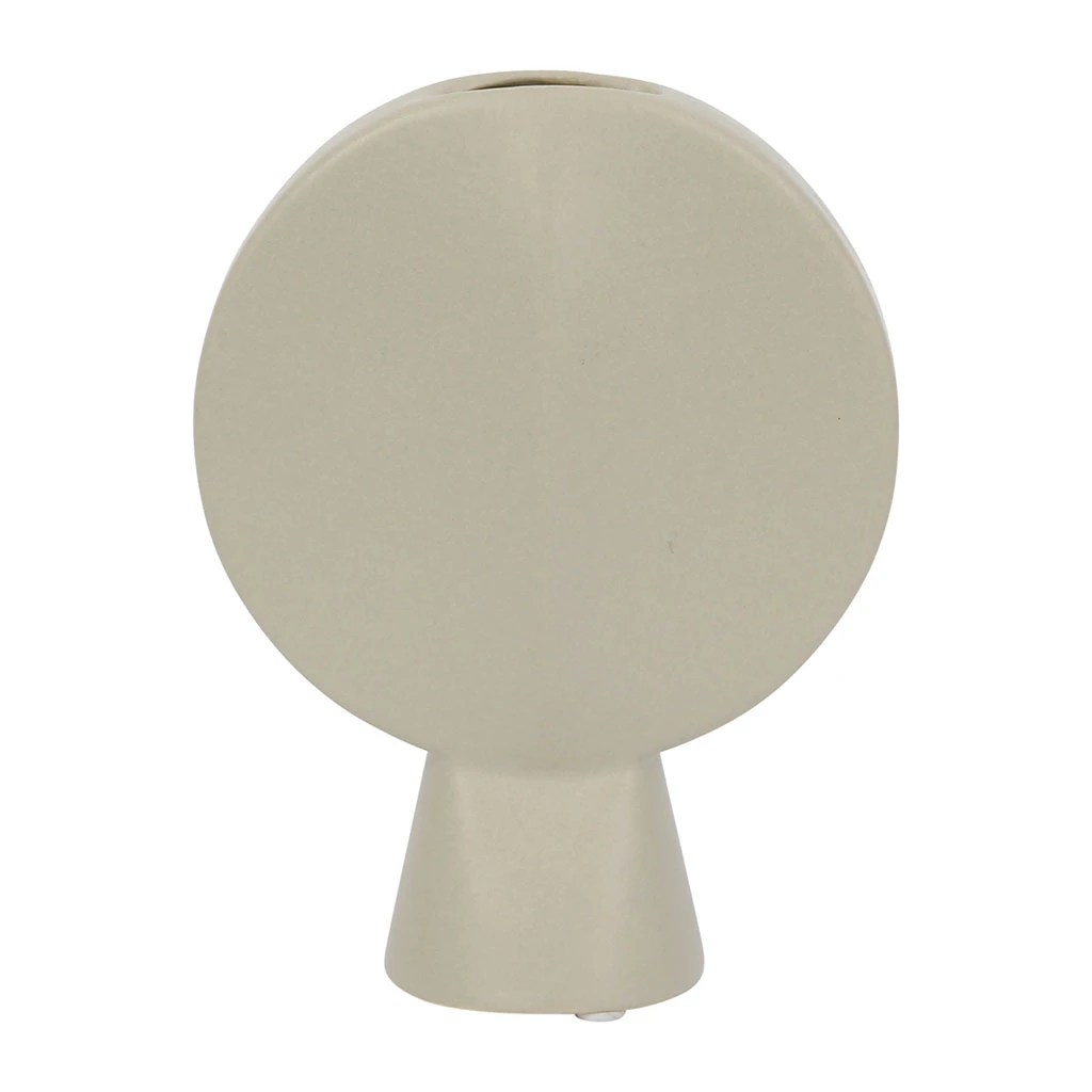 SEMA DESIGN Vase Face Grege 14x6xh18cm Gres 5 SEMA DESIGN Vase Face Grege 14x6xh18cm Gres – Image 3