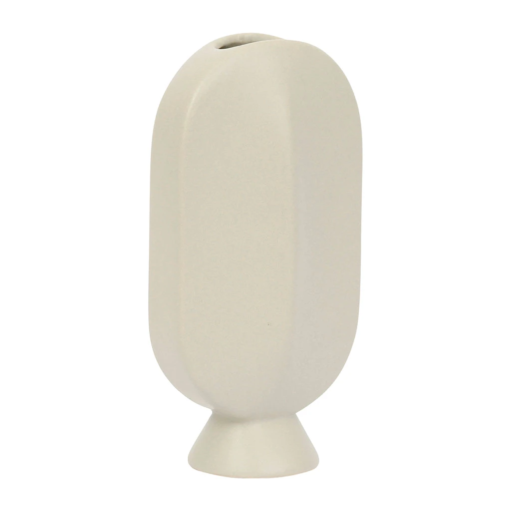 SEMA DESIGN Vase Face Grege 9x5.5xh17.5cm Gres 3 SEMA DESIGN Vase Face Grege 9x5.5xh17.5cm Gres