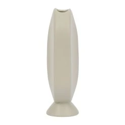 SEMA DESIGN Vase Face Grege 9x5.5xh17.5cm Gres 7 SEMA DESIGN Vase Face Grege 9x5.5xh17.5cm Gres -Kaemingk Magasin 76166 DET02 WEB
