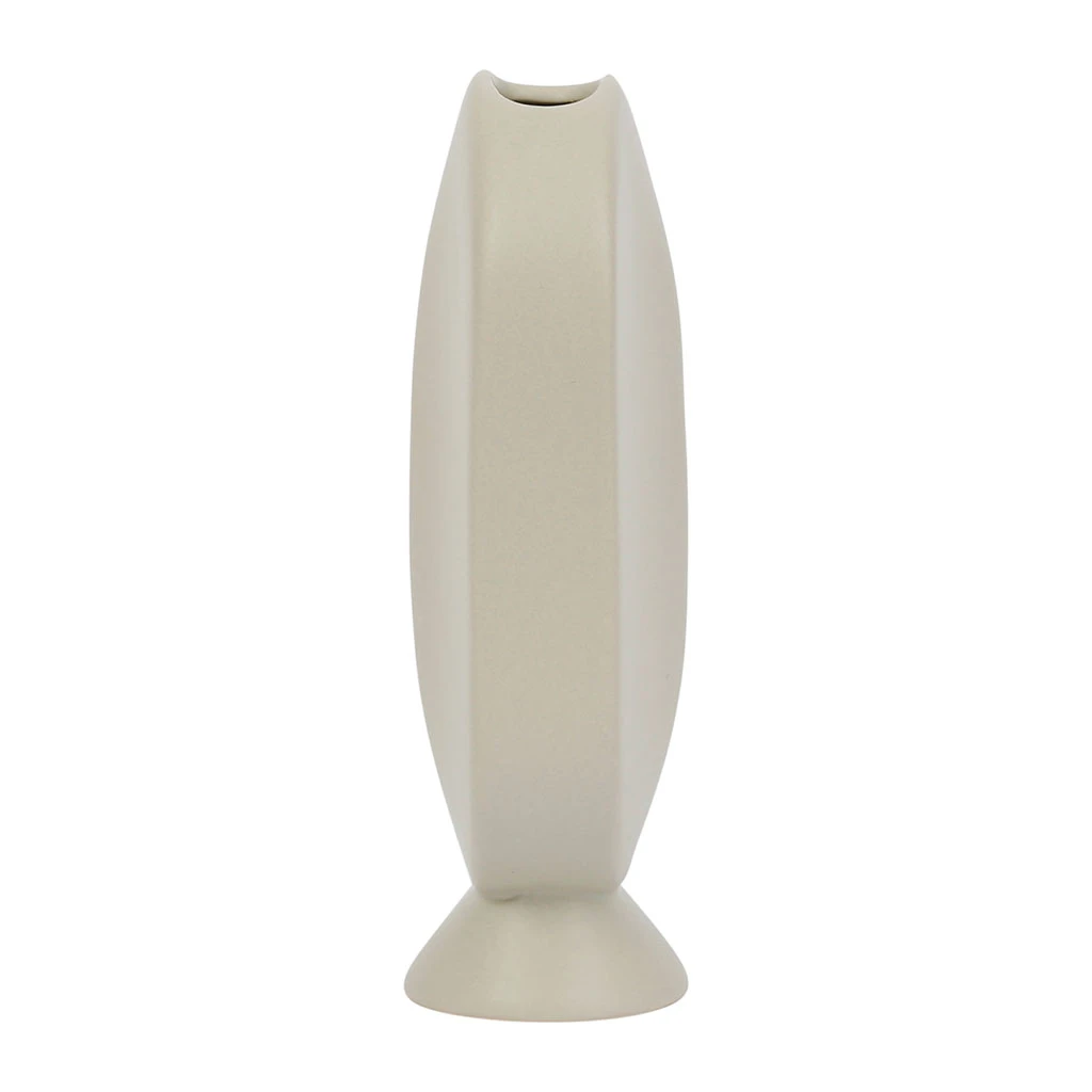 SEMA DESIGN Vase Face Grege 9x5.5xh17.5cm Gres 5 SEMA DESIGN Vase Face Grege 9x5.5xh17.5cm Gres – Image 3