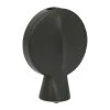 SEMA DESIGN Vase Face Noir 14x6xh18cm Gres 1 SEMA DESIGN Vase Face Noir 14x6xh18cm Gres -Kaemingk Magasin 76170 DEB WEB