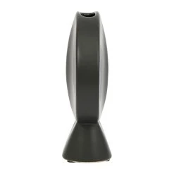 SEMA DESIGN Vase Face Noir 14x6xh18cm Gres 7 SEMA DESIGN Vase Face Noir 14x6xh18cm Gres -Kaemingk Magasin 76170 DET02 WEB
