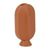 SEMA DESIGN Vase Face Terracotta 9x5.5xh17.5cm Gres 1 SEMA DESIGN Vase Face Terracotta 9x5.5xh17.5cm Gres -Kaemingk Magasin 76175 DEB WEB