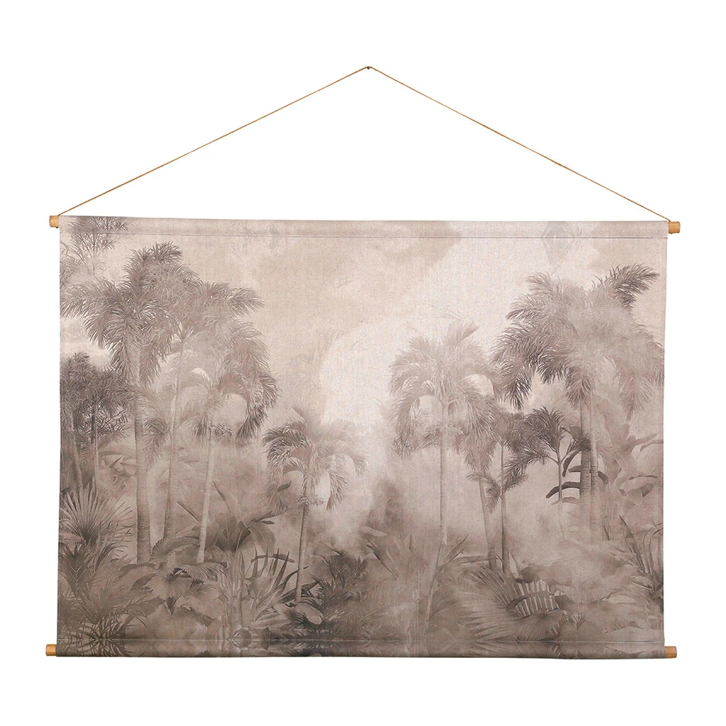 SEMA DESIGN Toile Tropicale Taupe 3 SEMA DESIGN Toile Tropicale Taupe