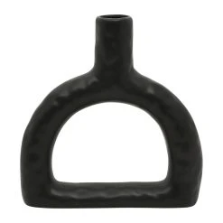 SEMA DESIGN Vase En Dolomite Noir H20cm - Arty Folk