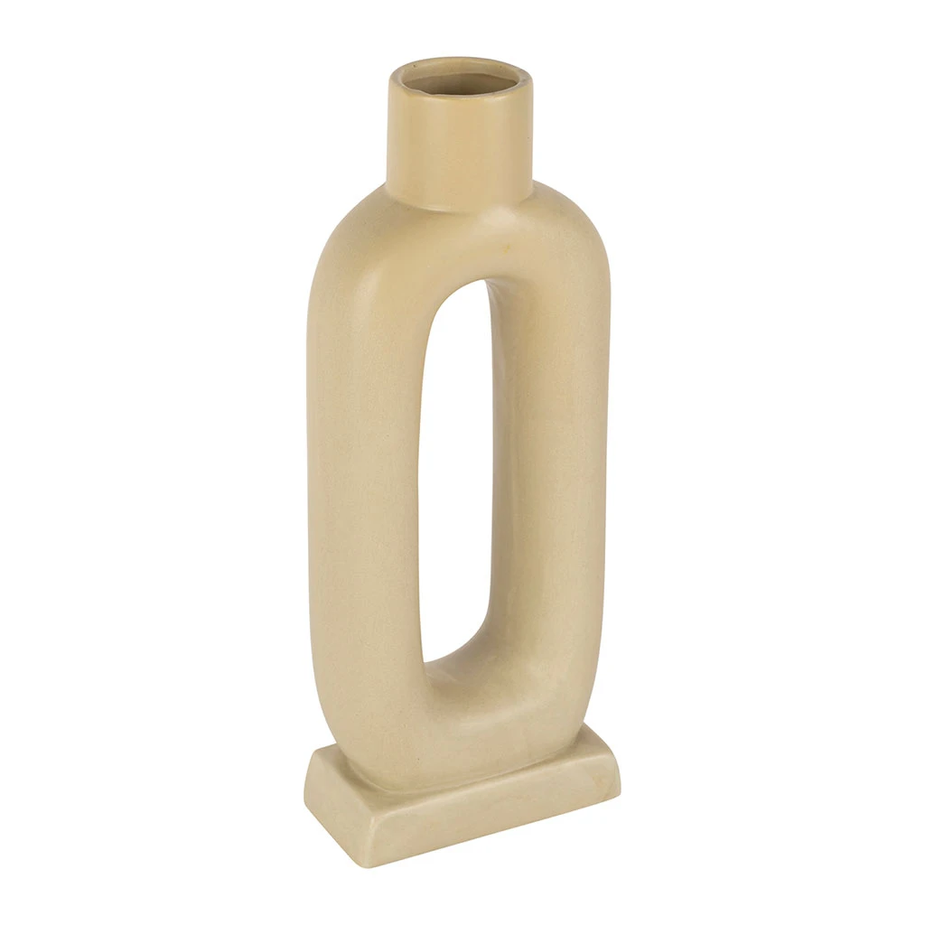 SEMA DESIGN Vase En Dolomite Blanc Cassé H32.5cm -terre Boheme 4 SEMA DESIGN Vase En Dolomite Blanc Cassé H32.5cm -terre Boheme – Image 2