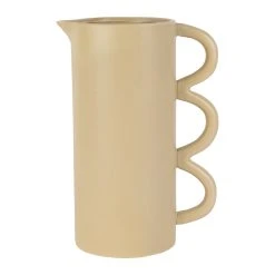 SEMA DESIGN Vase En Dolomite Blanc Cassé H28cm - Terre Boheme