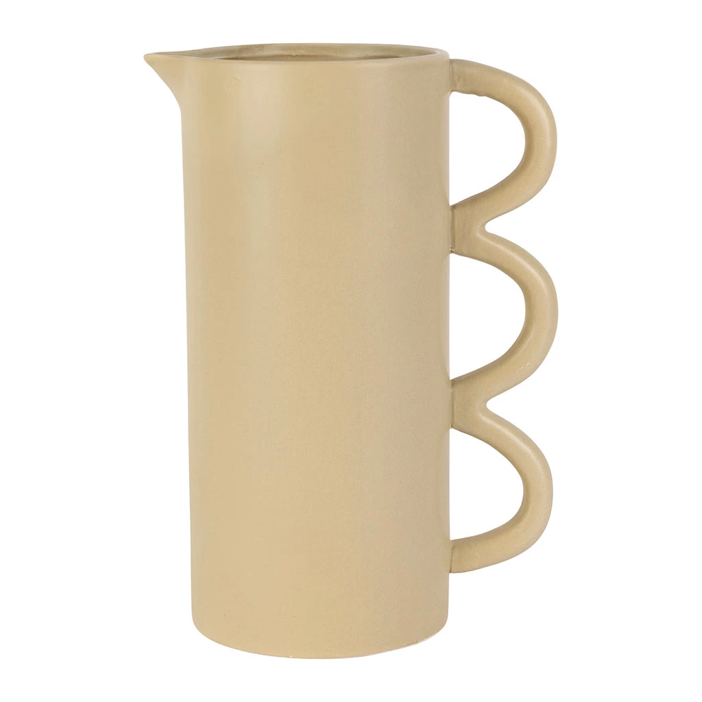 SEMA DESIGN Vase En Dolomite Blanc Cassé H28cm - Terre Boheme 3 SEMA DESIGN Vase En Dolomite Blanc Cassé H28cm - Terre Boheme