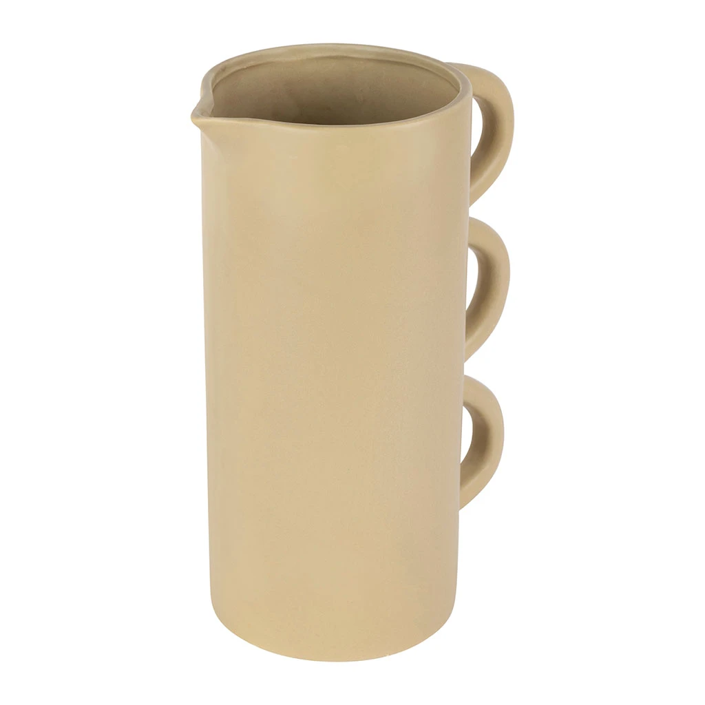 SEMA DESIGN Vase En Dolomite Blanc Cassé H28cm - Terre Boheme 4 SEMA DESIGN Vase En Dolomite Blanc Cassé H28cm - Terre Boheme – Image 2