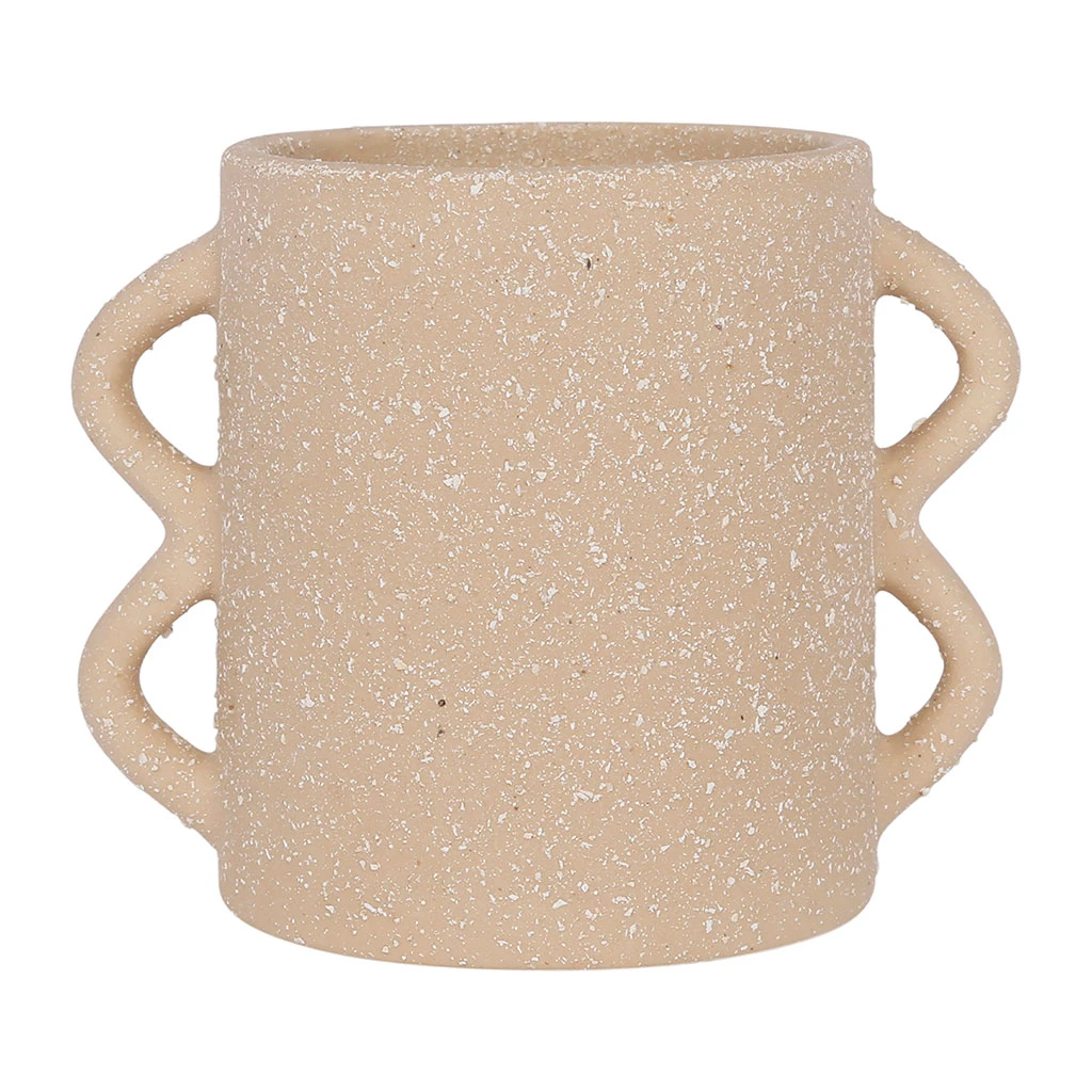 SEMA DESIGN Pot En Gres Nude H8.5cm - Terre Boheme 3 SEMA DESIGN Pot En Gres Nude H8.5cm - Terre Boheme