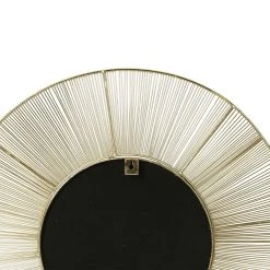SEMA DESIGN Miroir En Fer Doré D51cm - Ardecor -Kaemingk Magasin 76596 DET02 WEB