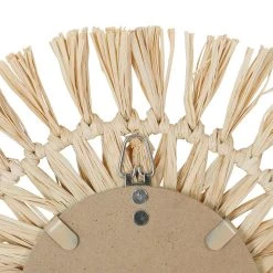 SEMA DESIGN Miroir Rond En Raphia Naturel D30cm 7 SEMA DESIGN Miroir Rond En Raphia Naturel D30cm -Kaemingk Magasin 76751 DET02 WEB