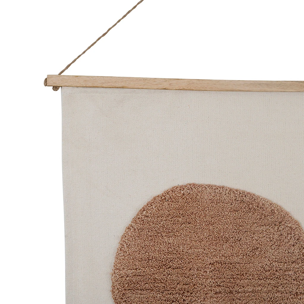 SEMA DESIGN Toile Tuftée Sweet Leave 100x140 4 SEMA DESIGN Toile Tuftée Sweet Leave 100x140 – Image 2