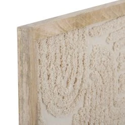 SEMA DESIGN Cadre Déco Ligne Tuftée écru 40x50cm - Blue Sand 6 SEMA DESIGN Cadre Déco Ligne Tuftée écru 40x50cm - Blue Sand -Kaemingk Magasin 76773 DET01 WEB