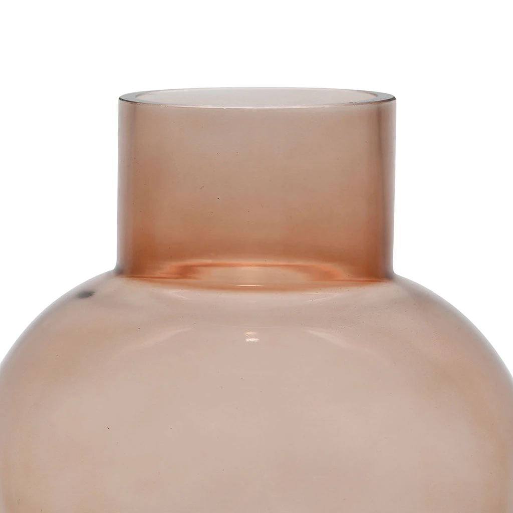 SEMA DESIGN Vase Rond Brun En Verre - Madeira 4 SEMA DESIGN Vase Rond Brun En Verre - Madeira – Image 2