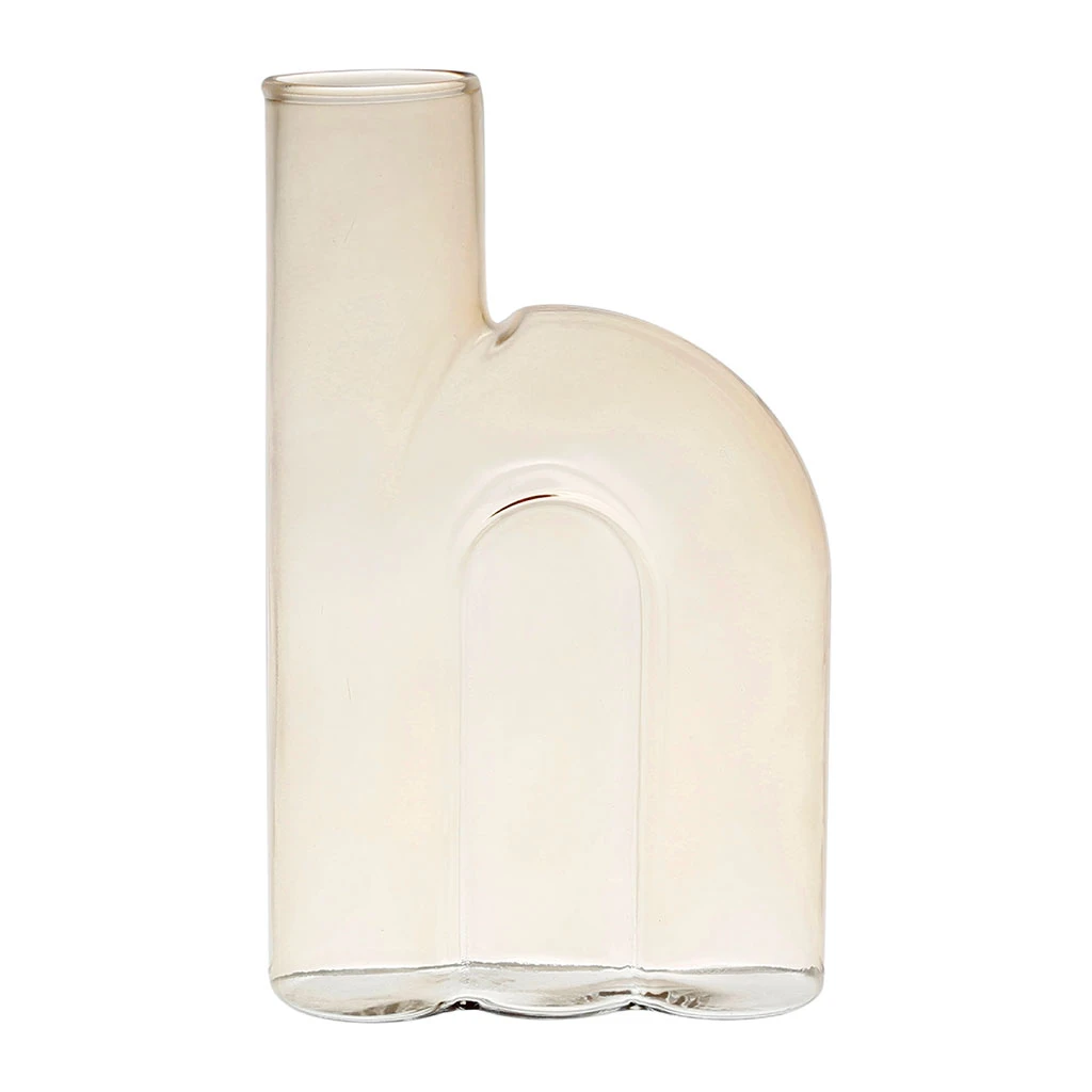 SEMA DESIGN Vase Soliflore Jaune Pale En Verre - Blue Sand 3 SEMA DESIGN Vase Soliflore Jaune Pale En Verre - Blue Sand