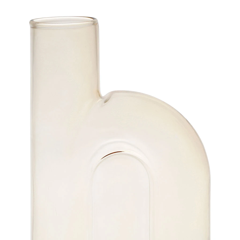 SEMA DESIGN Vase Soliflore Jaune Pale En Verre - Blue Sand 4 SEMA DESIGN Vase Soliflore Jaune Pale En Verre - Blue Sand – Image 2