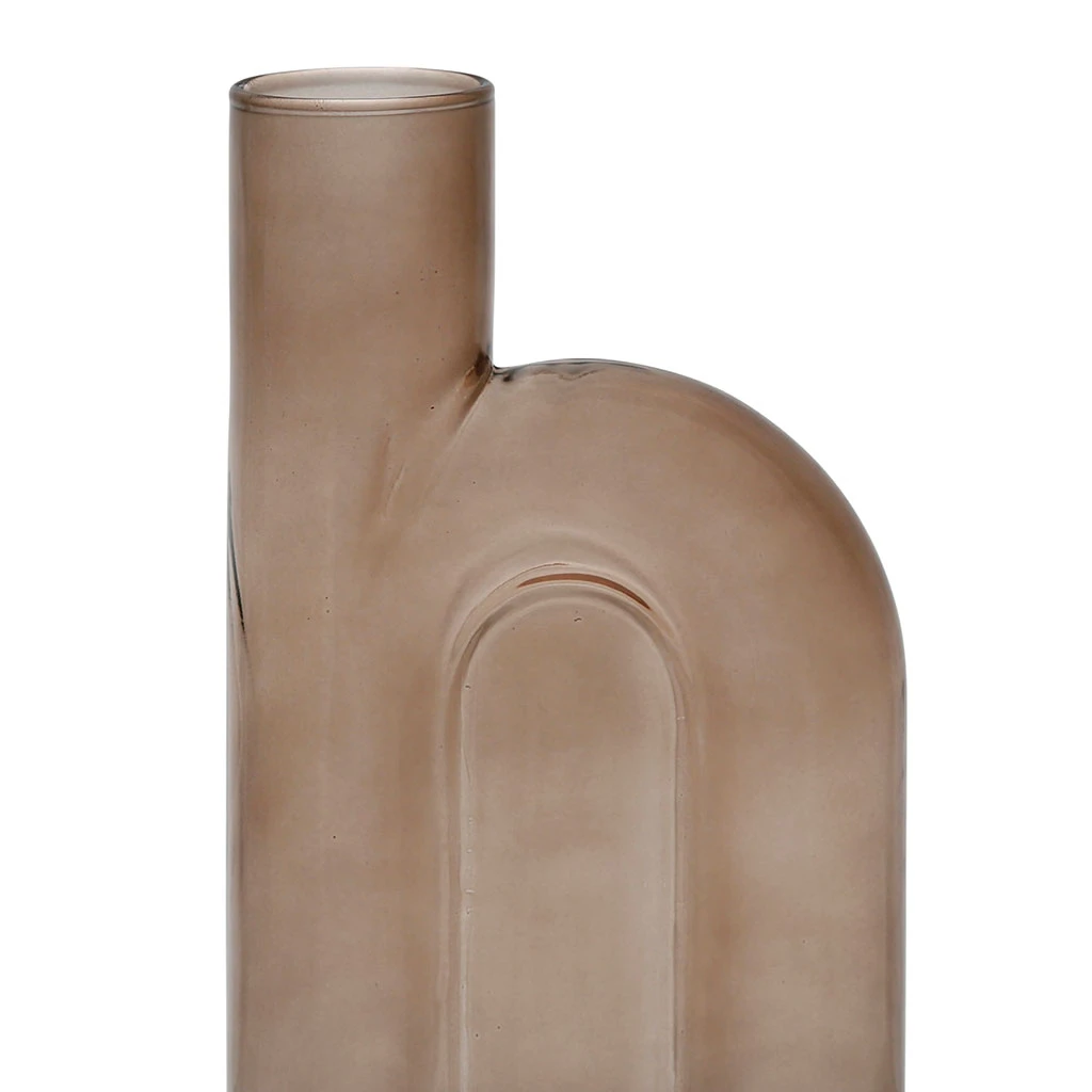 SEMA DESIGN Vase Soliflore Fumé En Verre - Blue Sand 4 SEMA DESIGN Vase Soliflore Fumé En Verre - Blue Sand – Image 2