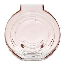 SEMA DESIGN Vase Rond Rose Pale En Verre - Retro