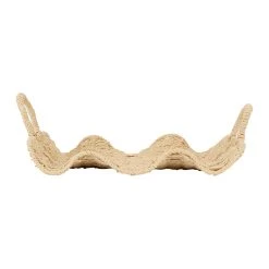 SEMA DESIGN Corbeille Ondulée En Corde Naturel
