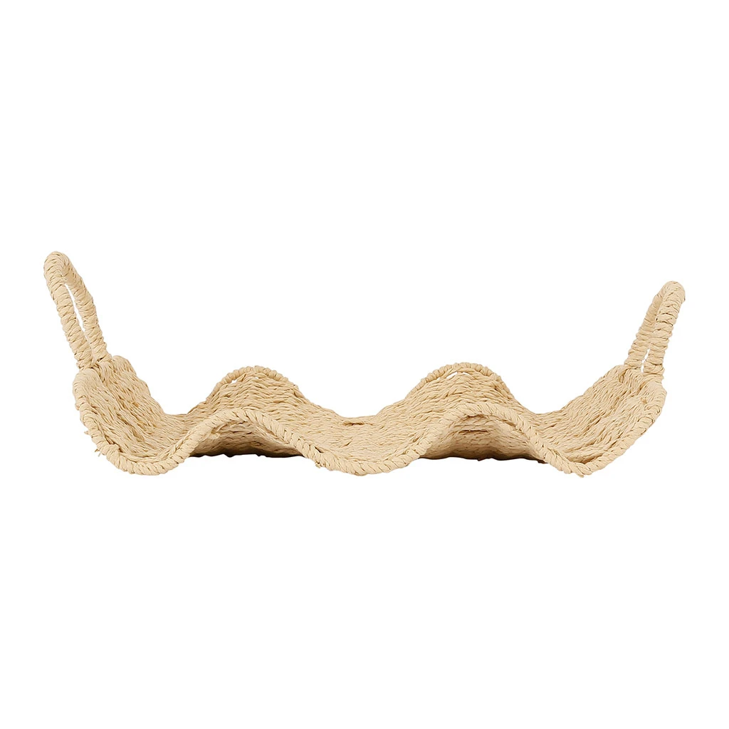 SEMA DESIGN Corbeille Ondulée En Corde Naturel 3 SEMA DESIGN Corbeille Ondulée En Corde Naturel