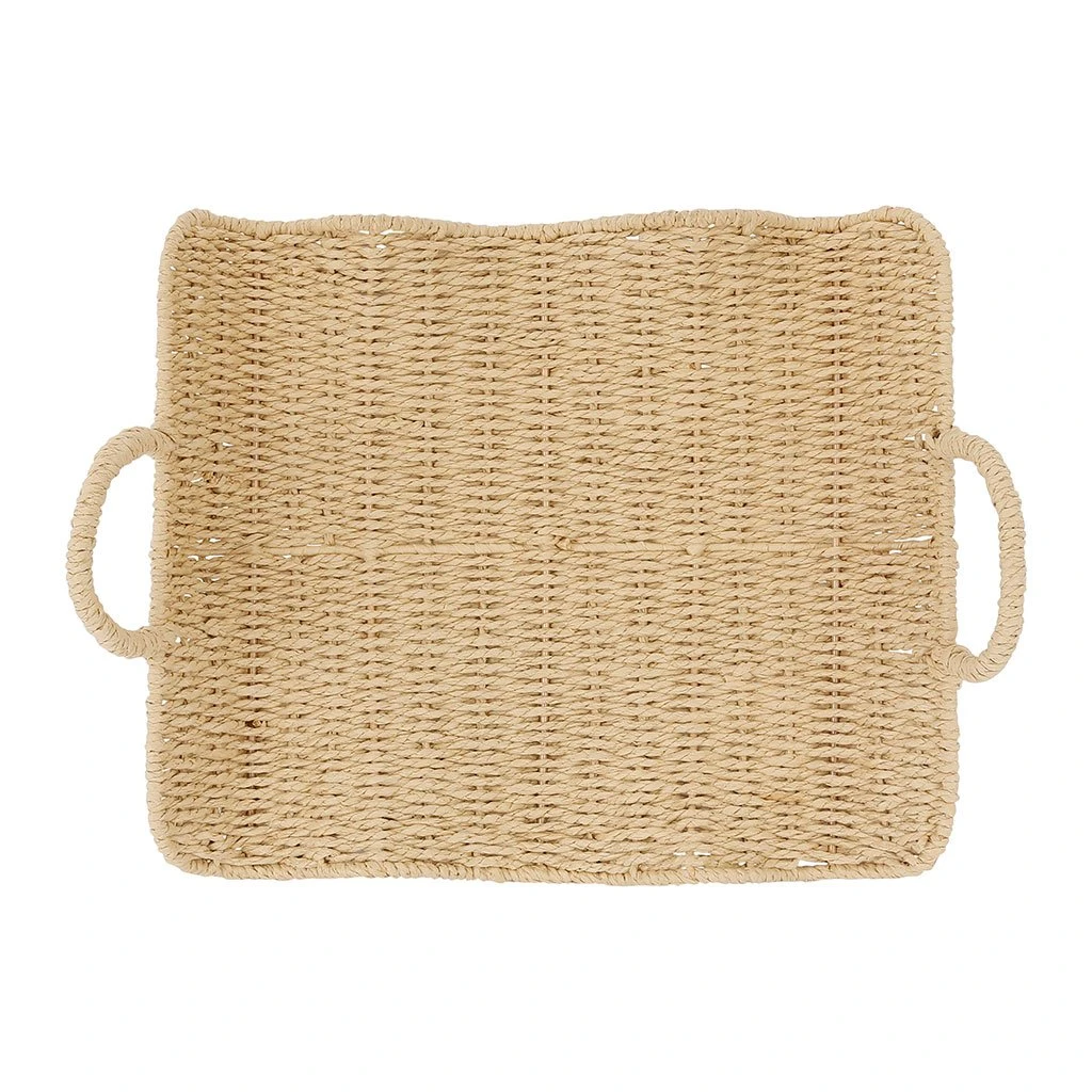 SEMA DESIGN Corbeille Ondulée En Corde Naturel 5 SEMA DESIGN Corbeille Ondulée En Corde Naturel – Image 3