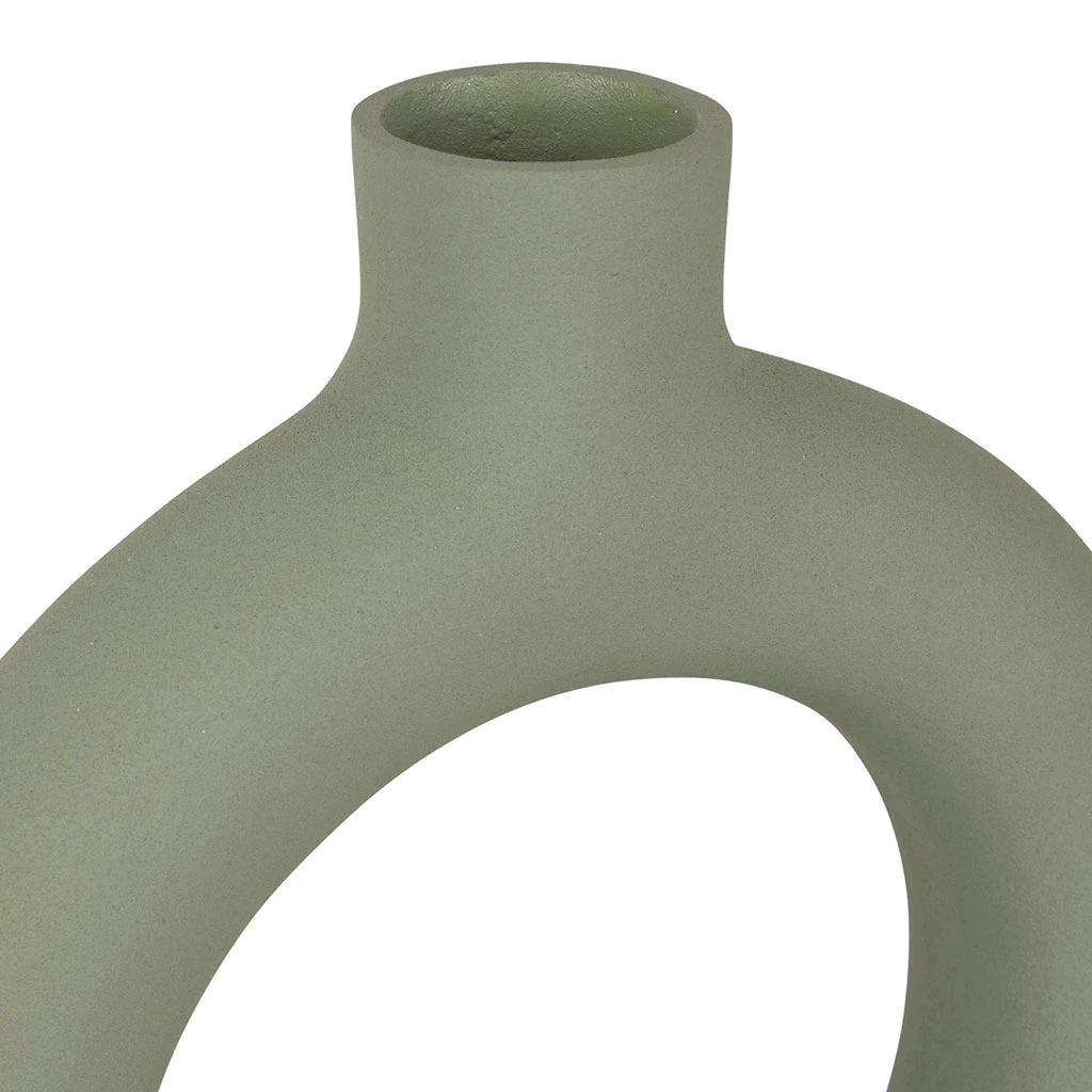 SEMA DESIGN Vase Soliflore Fleur Séchée Sauge En Aluminium - Terre Brulée 4 SEMA DESIGN Vase Soliflore Fleur Séchée Sauge En Aluminium - Terre Brulée – Image 2