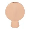 SEMA DESIGN Vase Rond Face Peche En Grès
