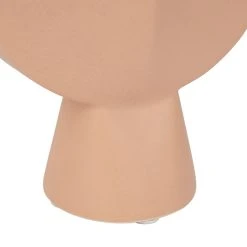 SEMA DESIGN Vase Rond Face Peche En Grès 10 SEMA DESIGN Vase Rond Face Peche En Grès -Kaemingk Magasin 76902 DET03 WEB