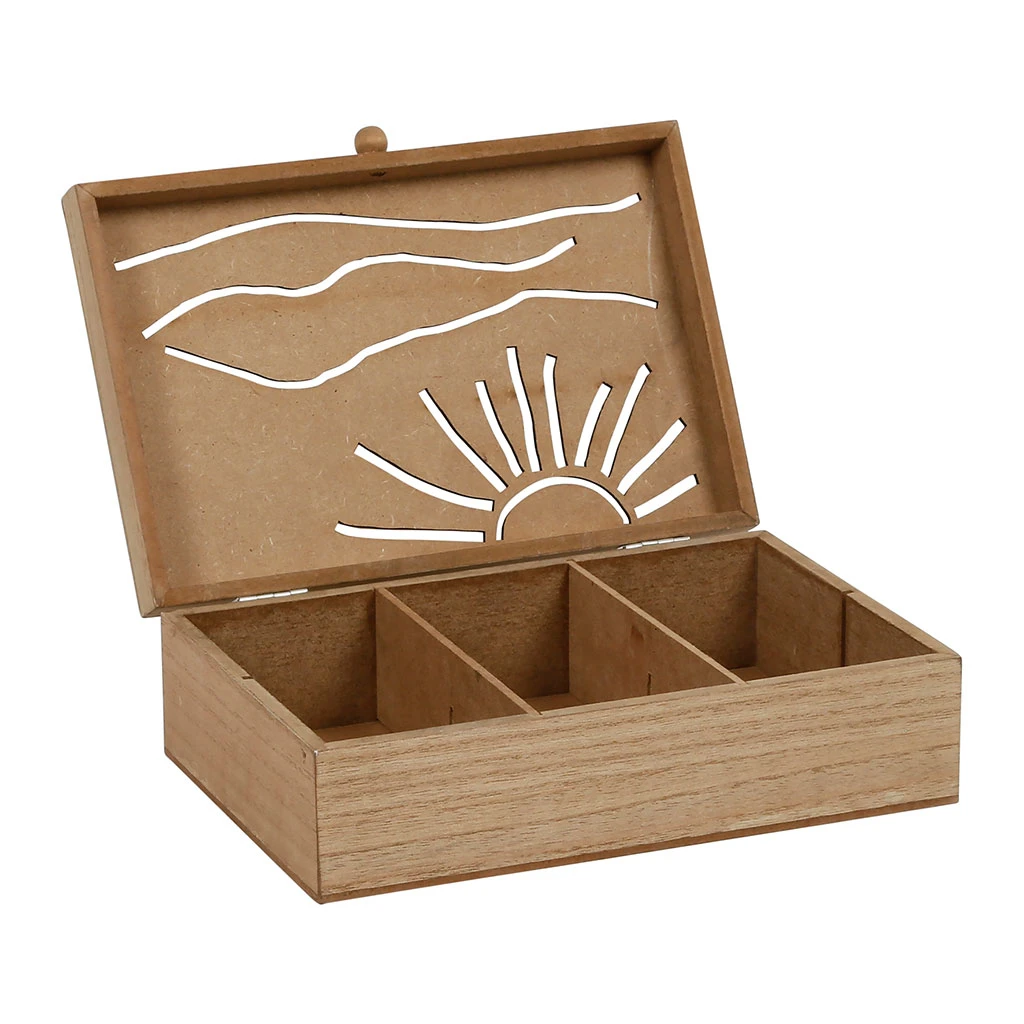 SEMA DESIGN Boite Gigogne Avec Couvercle X2 Sweet Leaves Naturel 22x14.5xh7+16x10.5xh5.5cm Mdf 5 SEMA DESIGN Boite Gigogne Avec Couvercle X2 Sweet Leaves Naturel 22x14.5xh7+16x10.5xh5.5cm Mdf – Image 3