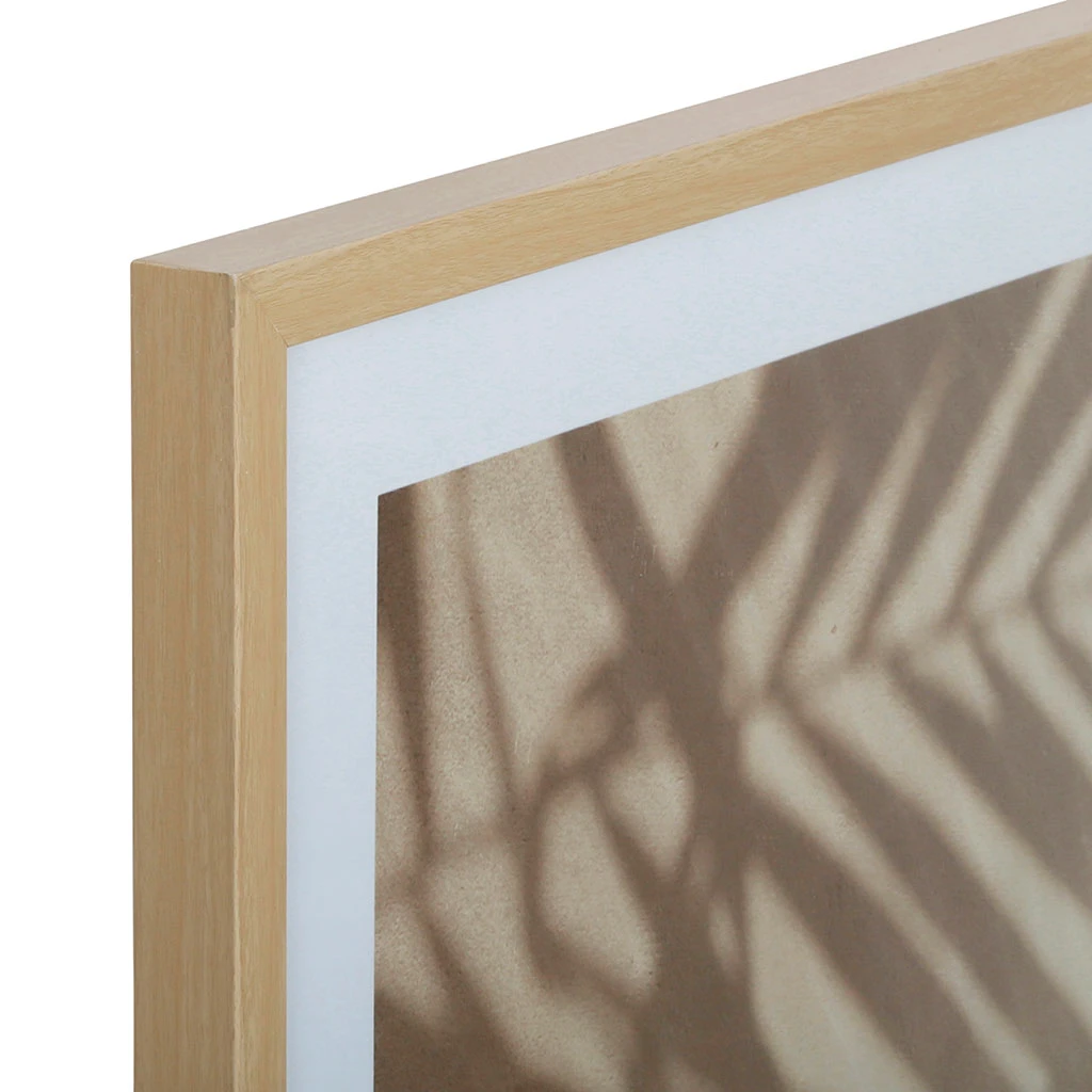 SEMA DESIGN Cadre Déco Feuille Palmier Beige 62x82cm - Sweet Leaves 4 SEMA DESIGN Cadre Déco Feuille Palmier Beige 62x82cm - Sweet Leaves – Image 2