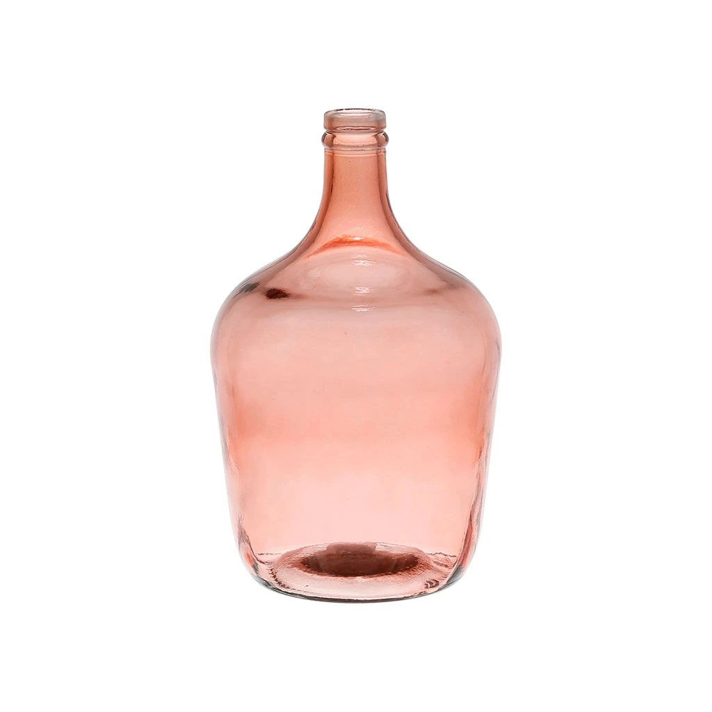 SEMA DESIGN Vase Dame-jeanne Rose En Verre Recyclé - Comete 3 SEMA DESIGN Vase Dame-jeanne Rose En Verre Recyclé - Comete