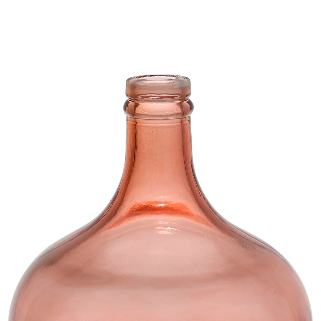 SEMA DESIGN Vase Dame-jeanne Rose En Verre Recyclé - Comete 5 SEMA DESIGN Vase Dame-jeanne Rose En Verre Recyclé - Comete – Image 3