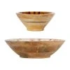 SEMA DESIGN Coupes X2 Terracotta En Manguier - Sweet Leaves -Kaemingk Magasin 77072 DEB WEB